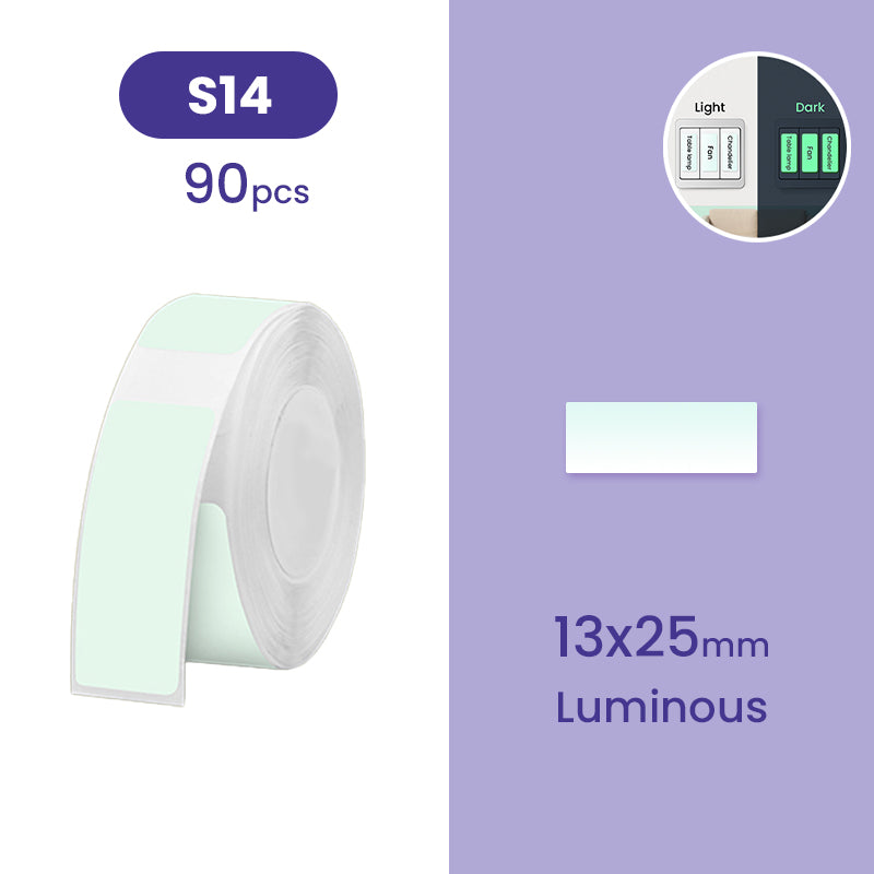 Étiquettes thermiques transparentes Niimbot T 41x41mm - 170 pièces 