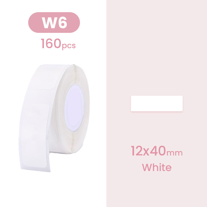 White Label for D11, D110, D101, 12x40mm-160pcs
